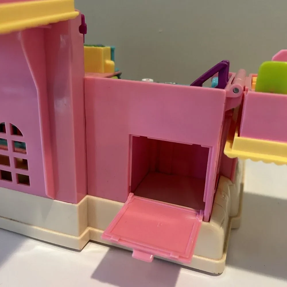 2000 Mattel Polly Pocket Pet Land Hacienda Ranch House Vintage Mattel No Figures